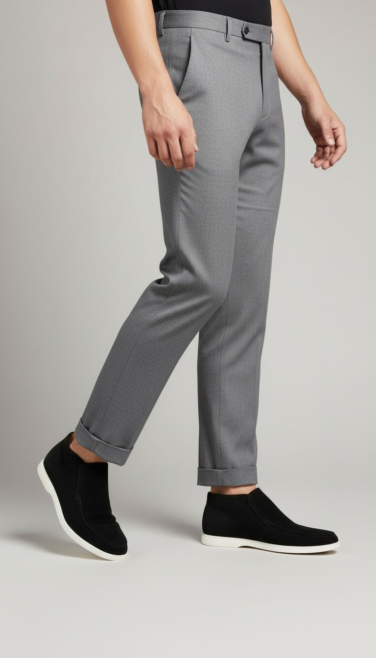 Casa Suede Ankle Loafers