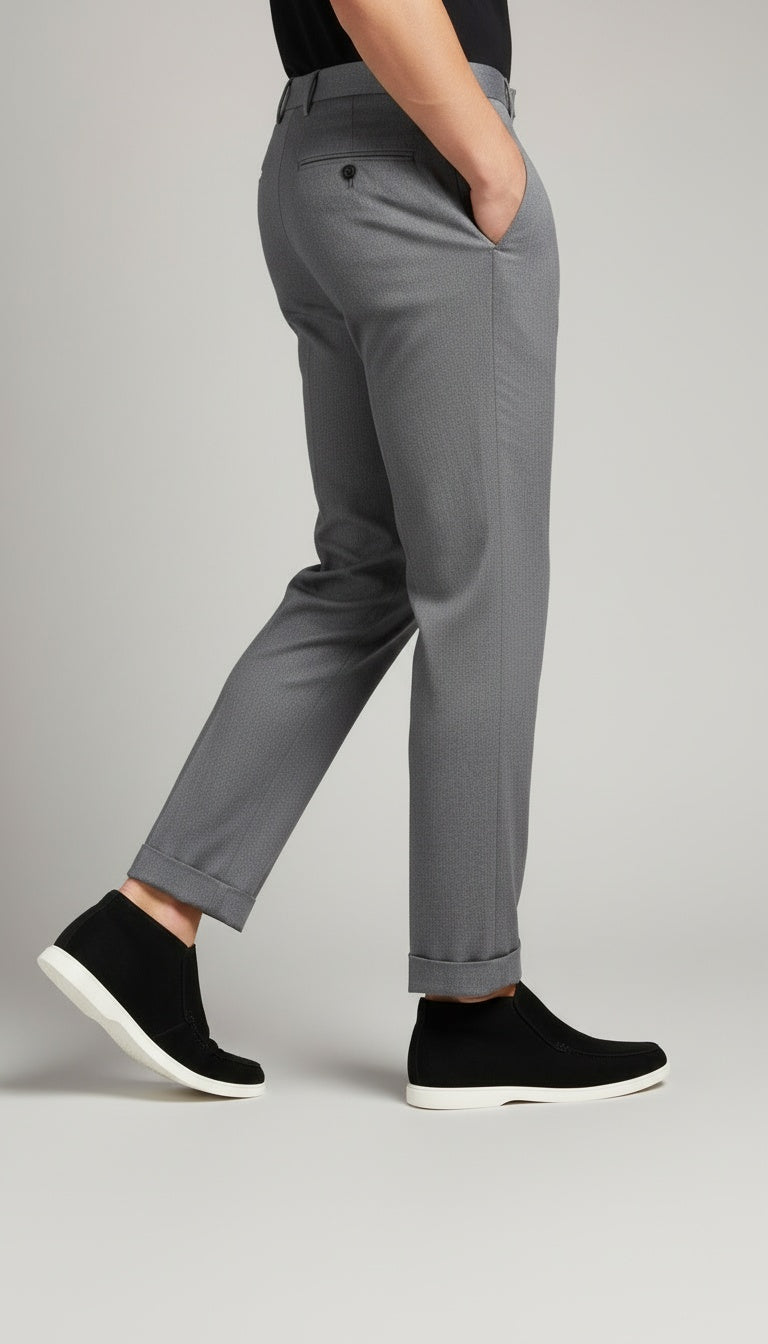 Casa Suede Ankle Loafers