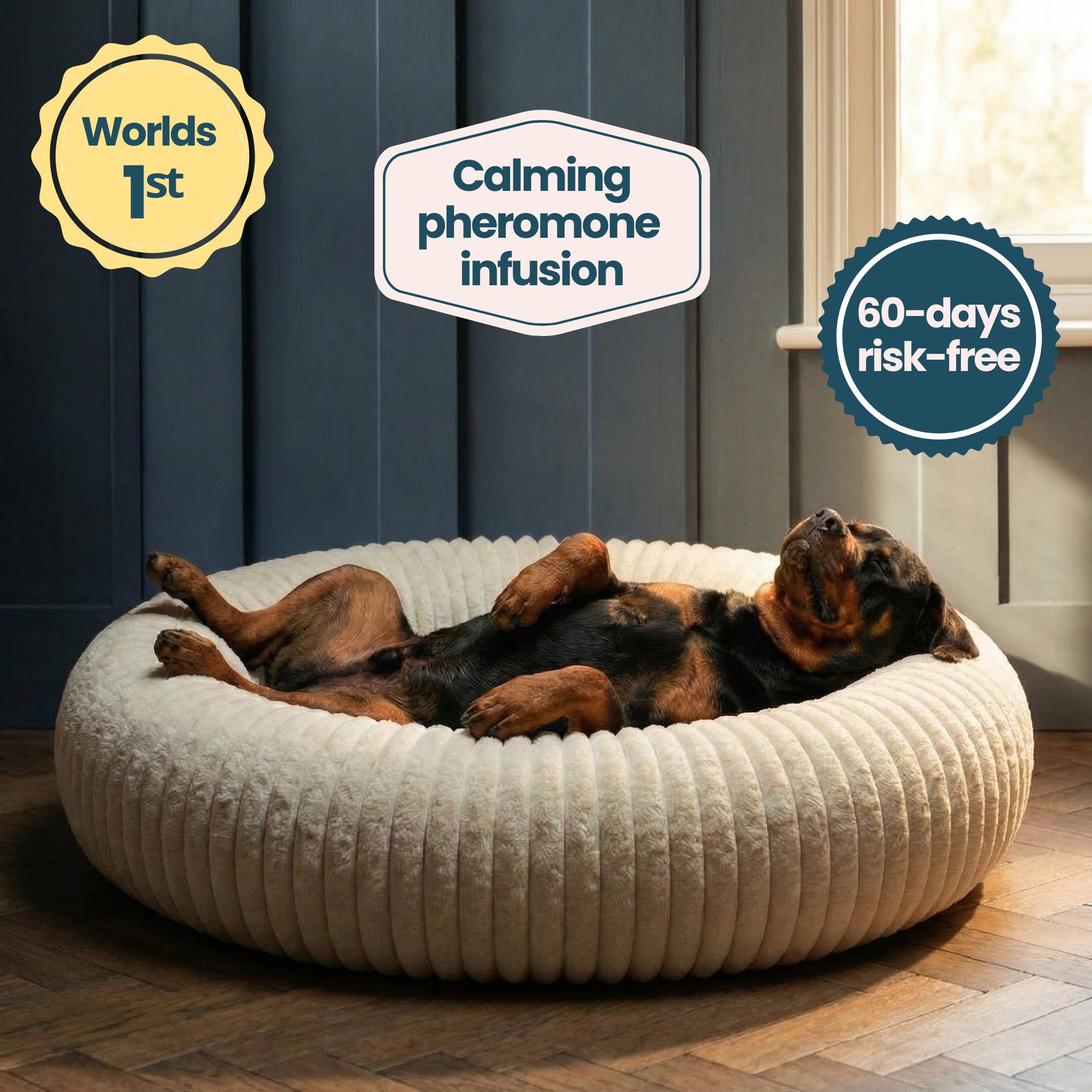 Remzyy™ Pheromone-Calming Dog Bed