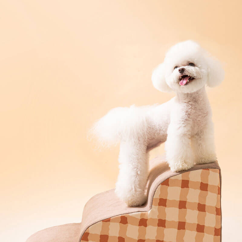 Soft Foam Pet Stairs for Dogs and Cats – Joint Support