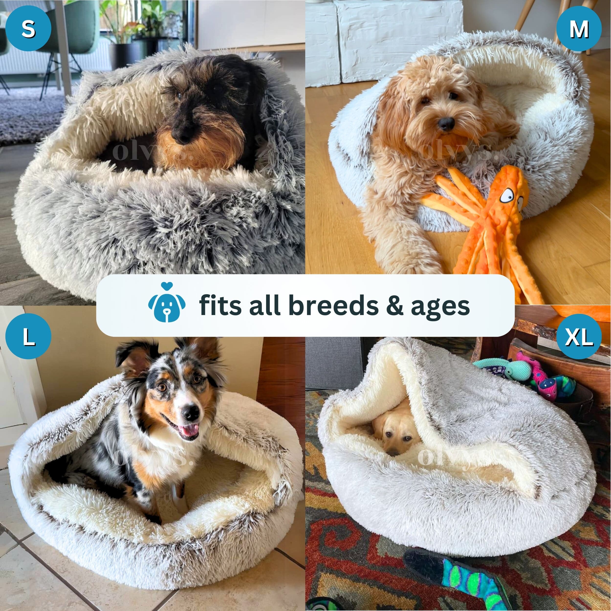 cozy cocoon - pet bed