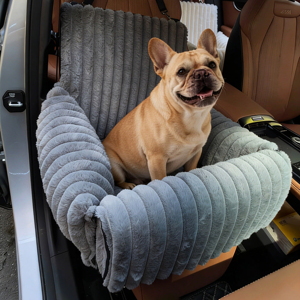 Cross-Border Portable Car Pet Bed, Travel Dog Bed, Dog Carrier Bag, Rear Passenger Seat Safety Seat