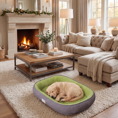 Bolster Pet Bed Nest for Deep, Cozy Sleep