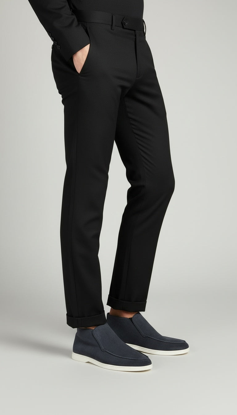 Casa Suede Ankle Loafers