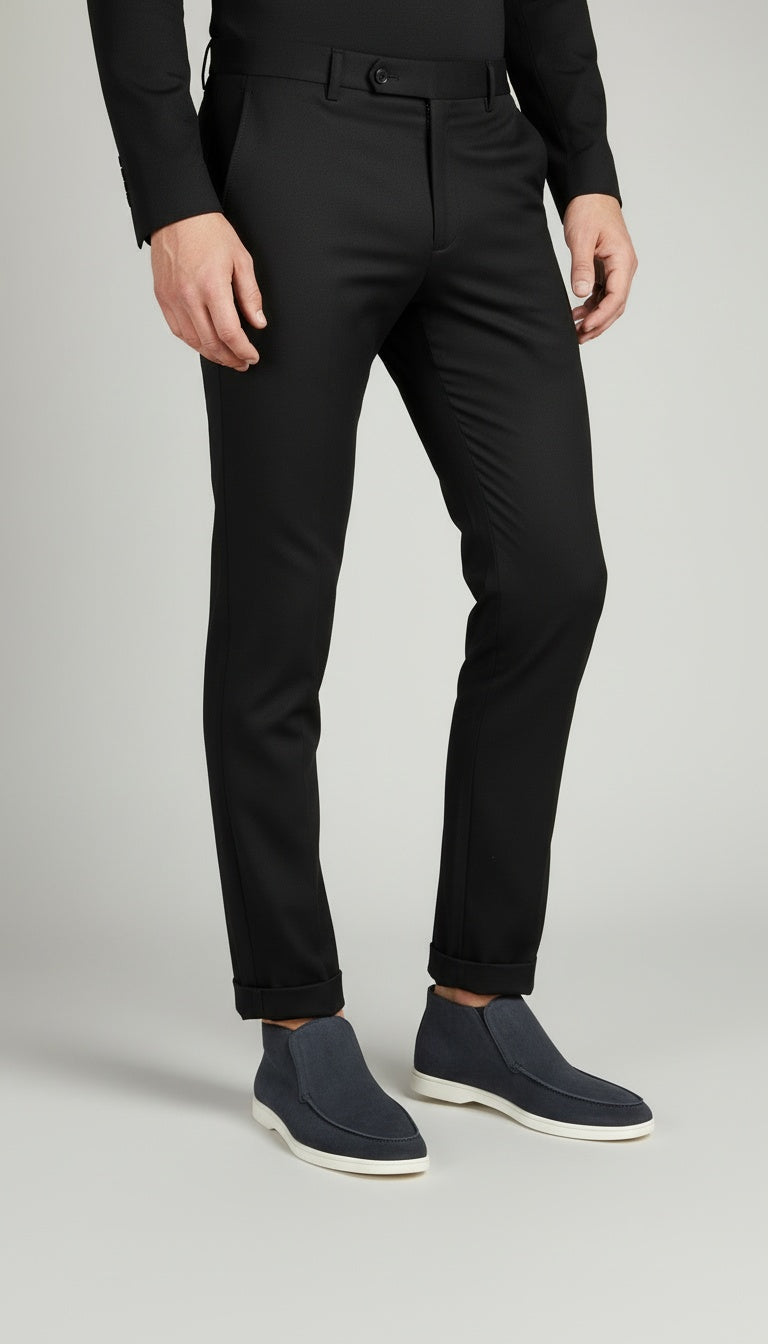 Casa Suede Ankle Loafers