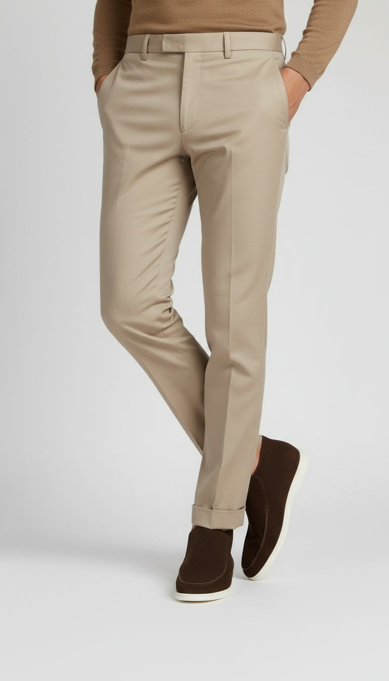 Casa Suede Ankle Loafers