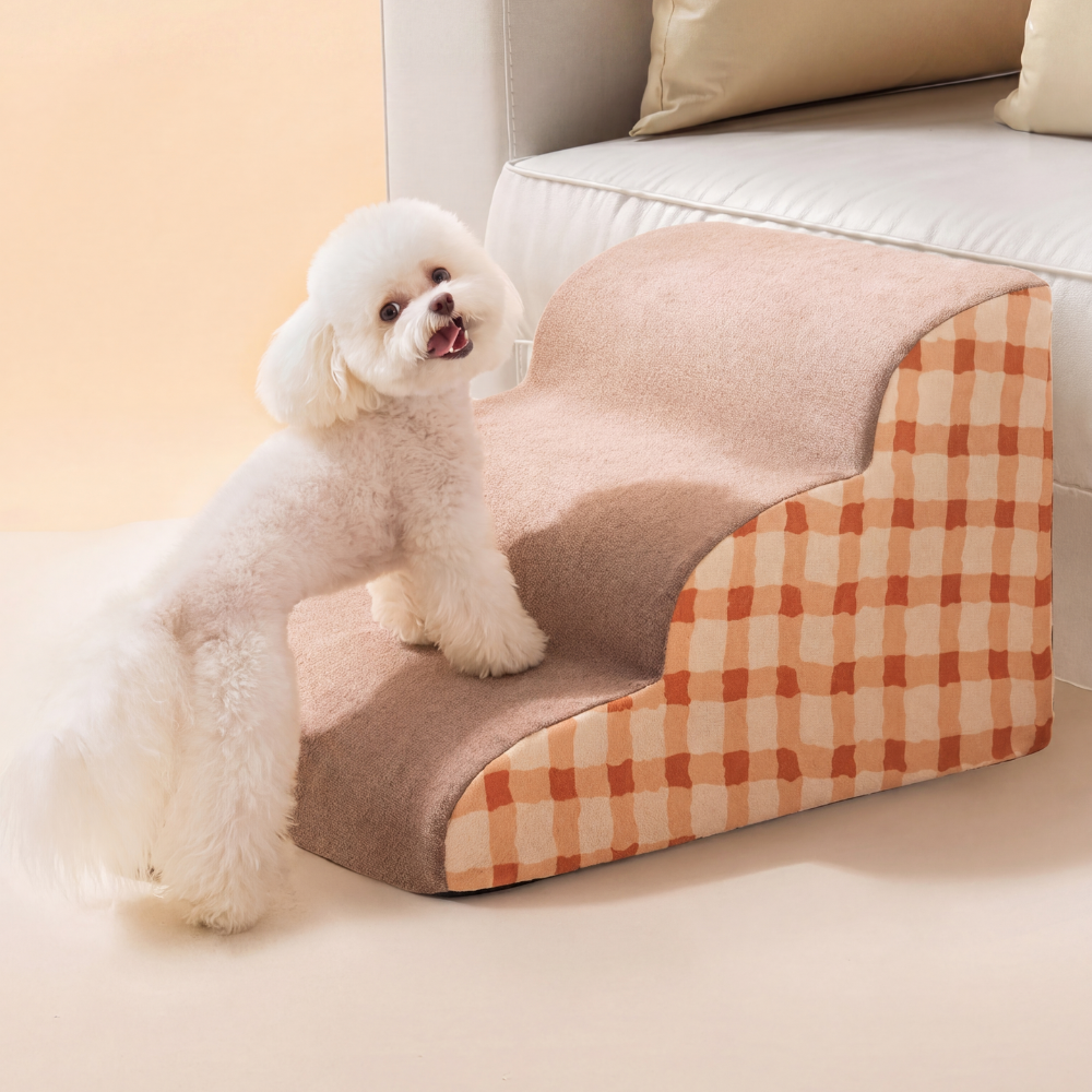 Soft Foam Pet Stairs for Dogs and Cats – Joint Support