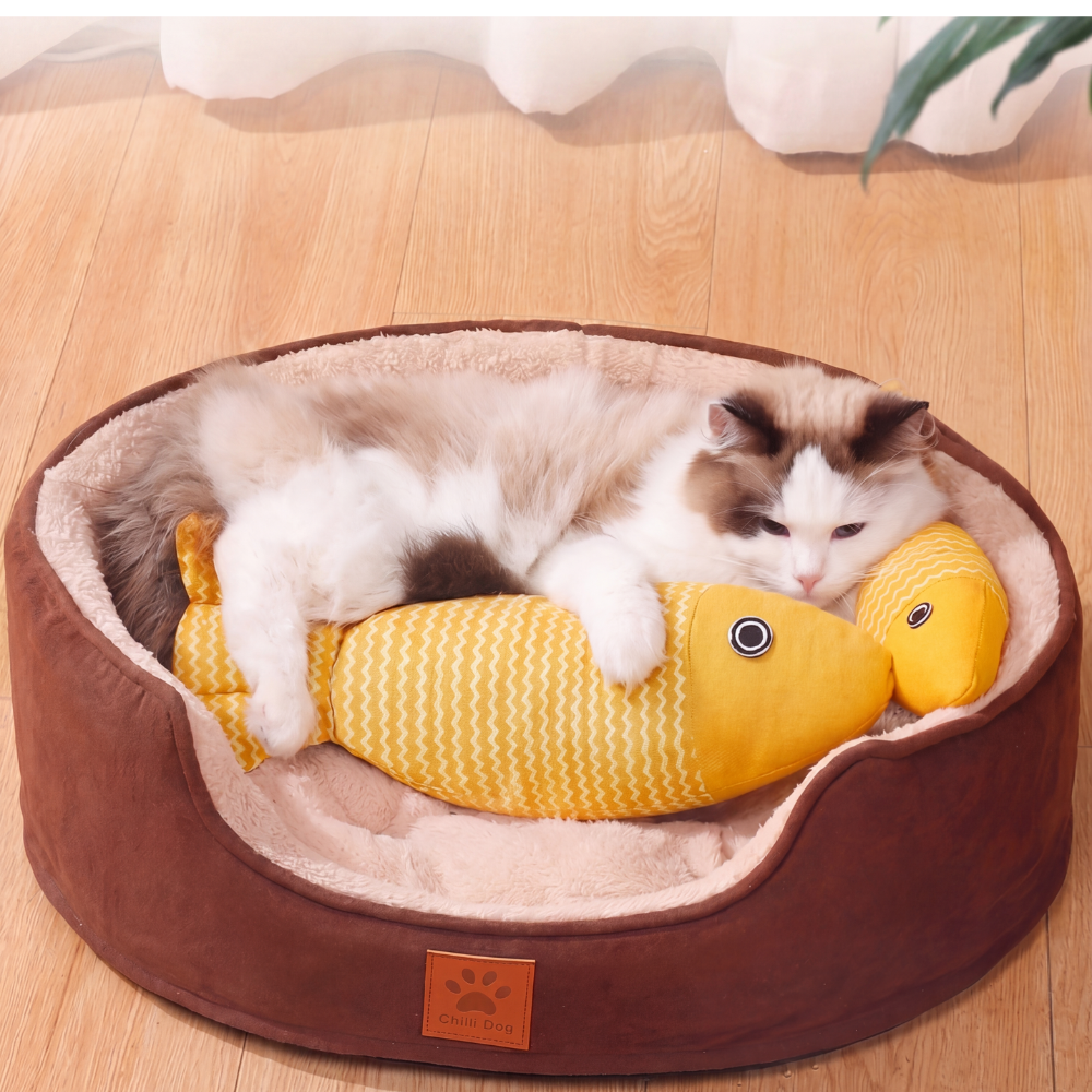 Catnip Plush Fish Toy – Interactive Cat Kicker