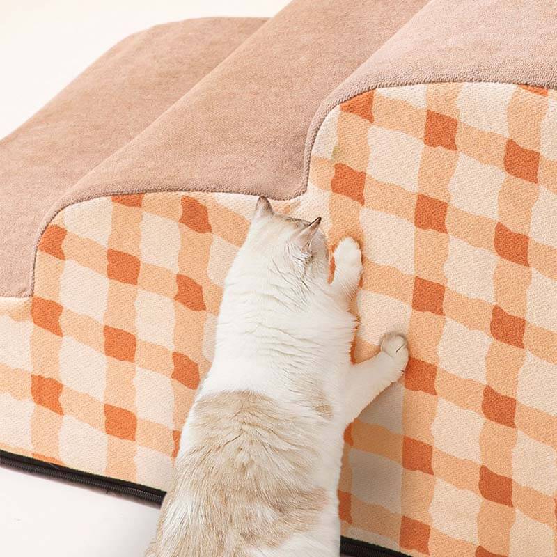 Soft Foam Pet Stairs for Dogs and Cats – Joint Support