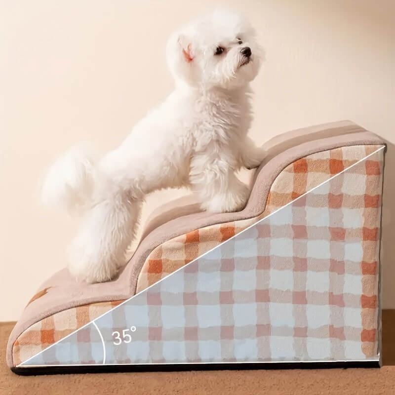 Soft Foam Pet Stairs for Dogs and Cats – Joint Support